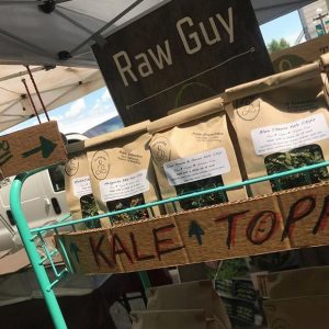 Saturday Farmers’ Market Vendor Feature: The Raw Guy