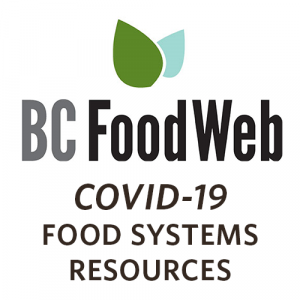 BC Food Web COVID-19 Food Systems Resources